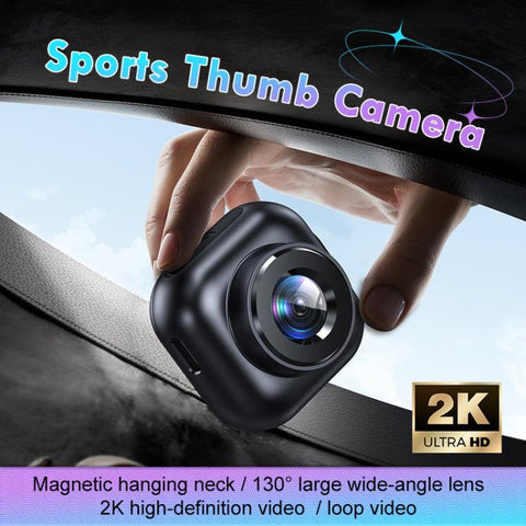 L9 2K Magnetic Thumb Action Camera, L9