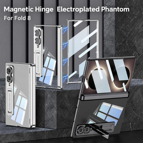GKK Integrated Magnetic Phantom Hinge Folding Phone Case with Stand, For Galaxy Z Fold8 5G