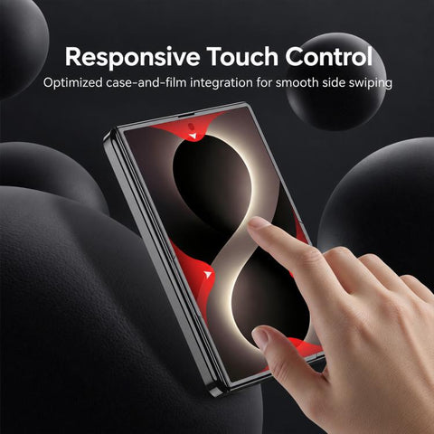 GKK Integrated Magnetic Phantom Hinge Folding Phone Case with Stand, For Galaxy Z Fold8 5G