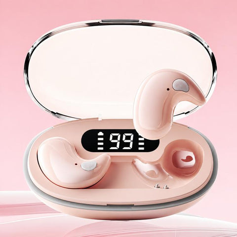 Wireless Digital Display Bluetooth Noise Reduction Sleep Earphone