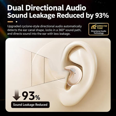 Wireless Digital Display Bluetooth Noise Reduction Sleep Earphone