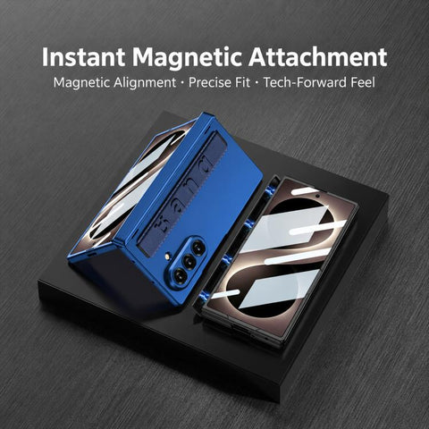 GKK Integrated Magnetic Folding Hinged Wristband Phone Case, For Galaxy Z Fold8 Ultra 5G