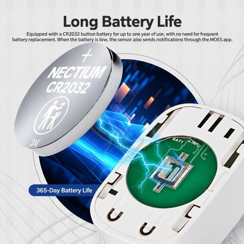 ZSS-S01-TH Tuya Smart Home Temperature and Humidity Sensor Compatible with ZigBee