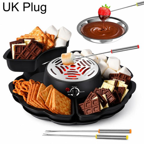 Electric Dessert Maker Marshmallow Roaster with 4 Forks, US Plug, EU Plug, UK Plug, AU Plug