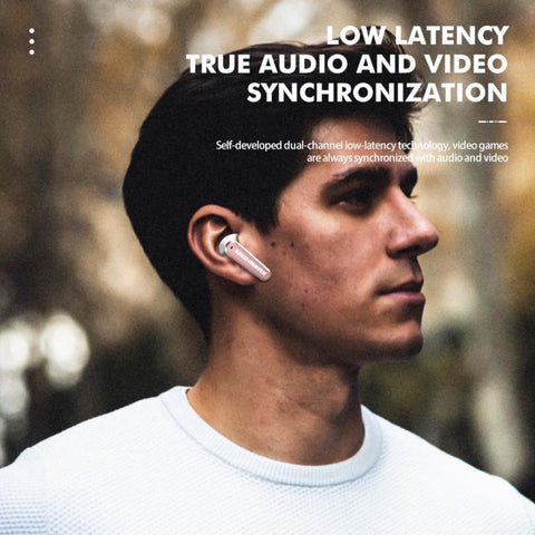 TS300 Semi-In-Ear Slide-Cover Noise-Canceling Wireless Bluetooth Earphones