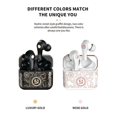 TS100 In-Ear TWS Noise Reduction Bluetooth Gaming Earbuds