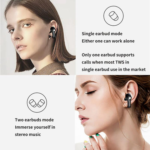 TS100 In-Ear TWS Noise Reduction Bluetooth Gaming Earbuds