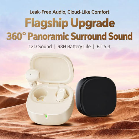B37 Semi In-Ear TWS Wireless Bluetooth Earphone