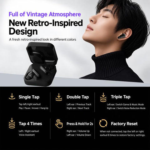 N49 In-Ear Gaming Sports Sweatproof Wireless Bluetooth Earphone