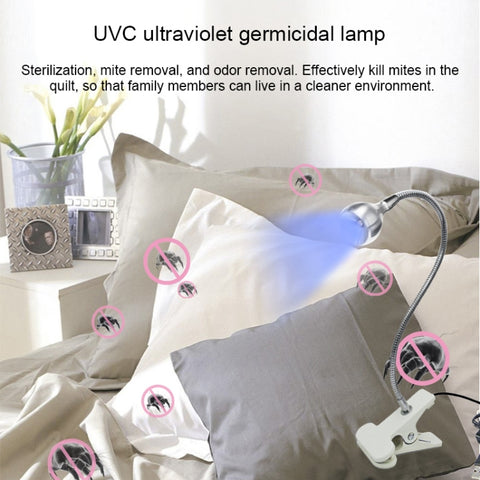 USB DC 5V Arms Clip UV Disinfection Lamp, Arms Clip UV Disinfection Lamp