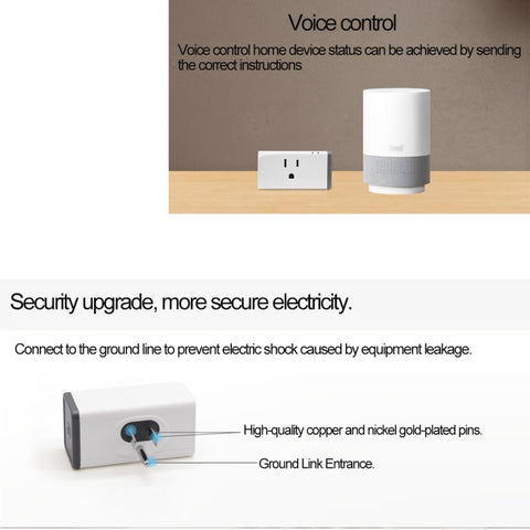 Sonoff S31 16A Phone APP Remote Timing & Power Energy Usage Monitor Mini WiFi Smart Socket Works with Alexa and Google Home, US Plug, S31 US