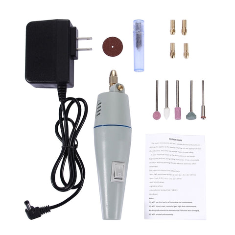 WLXY WL-500B Mini Electric Grinder, 110V-240V, Suitable Drill Chuck: 0.3mm-4.0mm, WL-500B