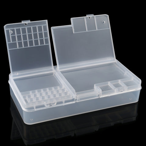 W203 Plastic Organizer Container Storage Box for Jewelry Earring Fishing Hook Mobile Device Accessories Small Accessories, W203