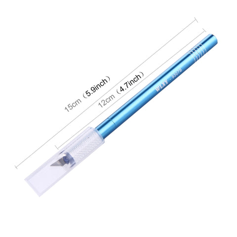 WLXY-9307B Metal Carving Knife Professional Mobile Phone Repair Tool with 8 Blades, WLXY-9307B