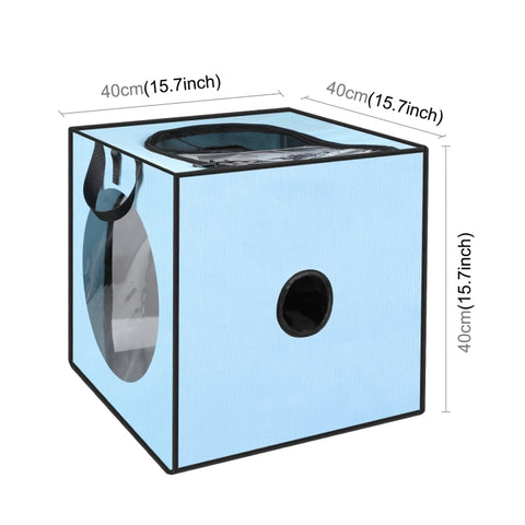 FUNADD Pet Bath Drying Box Portable Folding Dryer Cage, Suitable for Pets up to 5kg, Folding Dryer Cage