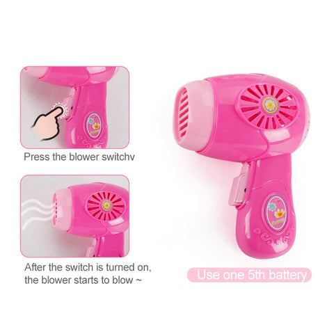 Mini Hair Drier Pretend Play Children Simulation Appliances Toys, 3669