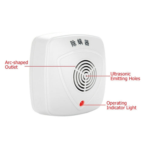 Household Wireless Ultrasonic Mites Removal Instrument Bed Vacuum Cleaner Mites Removal and Sterilization, US Plug, US Plug