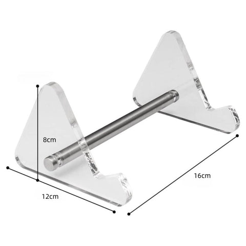 YX003-1 Single Layer Transparent Acrylic Detachable Keyboard Stand, YX003-1