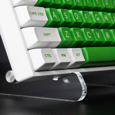 YX003-1 Single Layer Transparent Acrylic Detachable Keyboard Stand, YX003-1