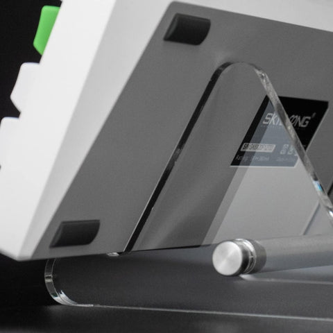 YX003-1 Single Layer Transparent Acrylic Detachable Keyboard Stand, YX003-1