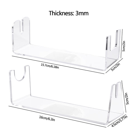 2pcs YX021-3 Acrylic Swiss Army Knife Display Knife Holder, YX021-3