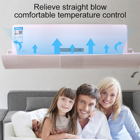 Bedroom Wall-Mounted Baby Universal Anti-Straight Blowing Air Conditioning Windshield Wind Deflector Shroud, S Three Board Version, S Three Board Version