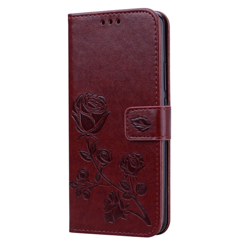 Rose Embossed Horizontal Flip PU Leather Case for Huawei Mate 20 Pro, with Holder & Card Slots & Wallet, For Huawei Mate 20 Pro, Huawei Mate 20 Pro