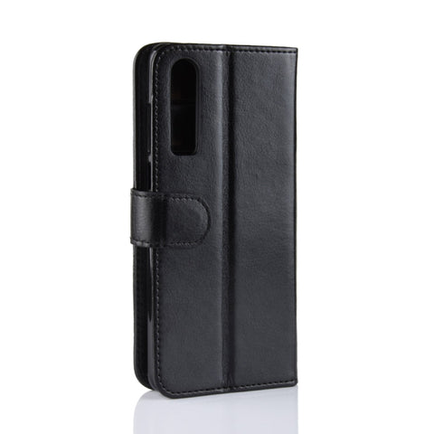 R64 Texture Single Fold Horizontal Flip Leather Case for Huawei P30, with Holder & Card Slots & Wallet, For Huawei P30
