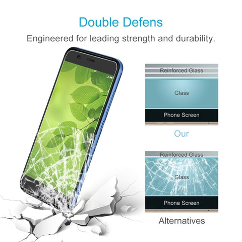 100 PCS for Huawei nova 2 Lite 0.26mm 9H Surface Hardness 2.5D Explosion-proof Tempered Glass Screen Film, For nova 2 Lite