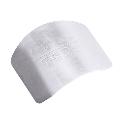 Creative Kitchen Necessary Food Vegetable Cutting Stainless Steel Hand Finger Guard Protector, Cutting Finger Protector