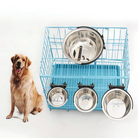 Stainless Steel Suspension Style Dog Feeding Bowl, Size: Mini, Size: Mini