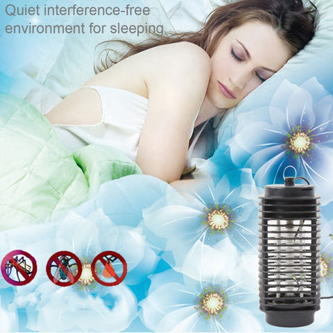 3W Microwave Insect Killer Electric Mosquito Fly Bug Insect Control with Trap Lamp, AC 110V, US Plug, AC 110V  US Plug
