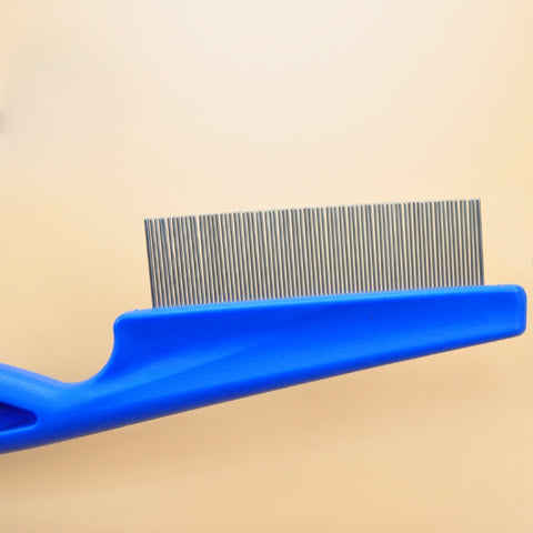 5 PCS Pet Cats Dogs Supplies Combs Fine Toothed Stainless Steel Needle Fleas Removal Combs, Length: 18.5cm, Length: 18.5cm, Blue, Length: 18.5cm, Purple, Length: 18.5cm, White