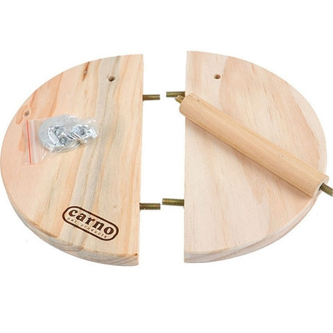 Pet Wooden Two Layers Wood Hamster Footplate Springboard Hamster Small Pets Pedal Toys, Two Layers Footplate