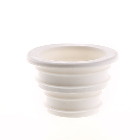 3 PCS Sewer Lengthen Odor-resistant Silicone Joint Kitchen Plumbing Sewer Drain Sealing Plug, Random Color Delivery, Sewer Lengthen Silicone Joint