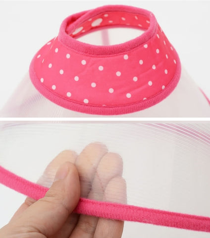 Elizabeth Pet Collar Headgear Ruff Funnel Cover Anti Bite Lick Safety Practical Neck Protective, Size: L, Suitable for Neck 26-30cm, Size: L, Size: L Green