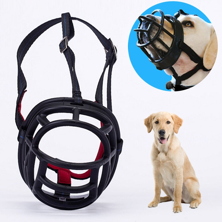 Dog Muzzle Prevent Biting Chewing and Barking Allows Drinking and Panting, Size: 8.8*8.4*11cm, Size: 8.8*8.4*11cm