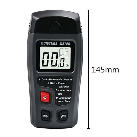 Rechargeable Wood Moisture Tester Moisture Measurement for Wood Flooring and Carton without Battery