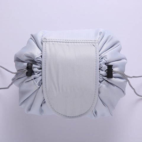 Travel Large Volume Drawstring Bag Cosmetic Sundries Storage Bag, Light Grey, Light Pink, Mint Green, Navy Blue, Beige, Red, Black, Dark Gray, Pink, Gray Blue
