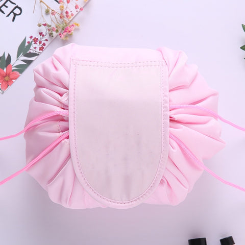 Travel Large Volume Drawstring Bag Cosmetic Sundries Storage Bag, Light Grey, Light Pink, Mint Green, Navy Blue, Beige, Red, Black, Dark Gray, Pink, Gray Blue