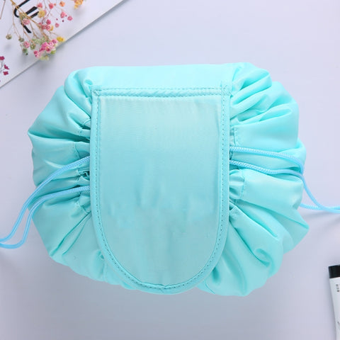 Travel Large Volume Drawstring Bag Cosmetic Sundries Storage Bag, Light Grey, Light Pink, Mint Green, Navy Blue, Beige, Red, Black, Dark Gray, Pink, Gray Blue