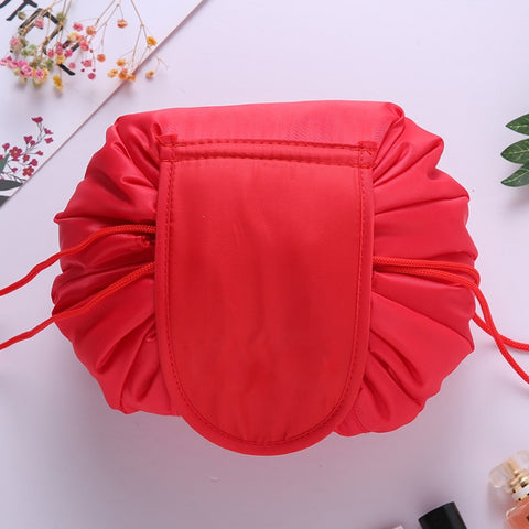 Travel Large Volume Drawstring Bag Cosmetic Sundries Storage Bag, Light Grey, Light Pink, Mint Green, Navy Blue, Beige, Red, Black, Dark Gray, Pink, Gray Blue