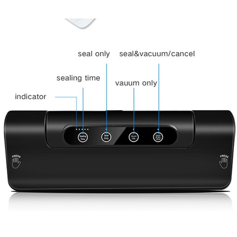Sealing Film Roll Film PP Material Transparent Seal Film Cup, US Plug, Vacuum Sealer