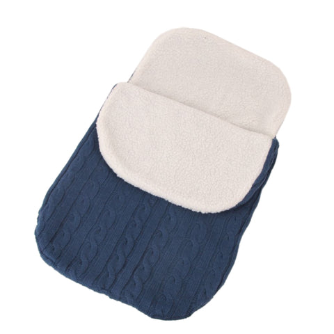 Thick Baby Swaddle Wrap Knit Envelope Sleeping Bag Newborn Infant Warm Bands Indoor Infant Stroller Sleeping Bag