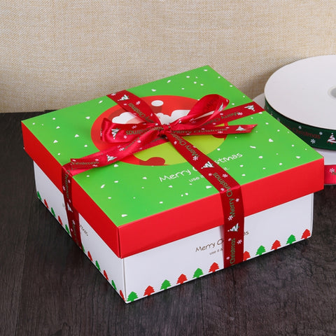 Christmas Gift Box Flowers Packing Coloured Ribbon , Size: 91m x 2cm, Coloured Ribbon
