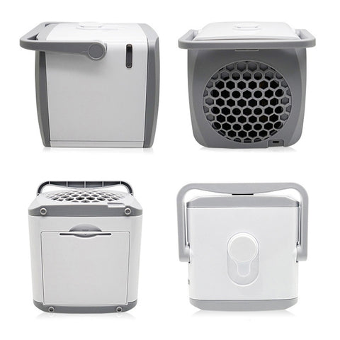Mini Portable Household USB Refrigeration Air Conditioning Fan Air Cooler, 14.5x13x12.5cm
