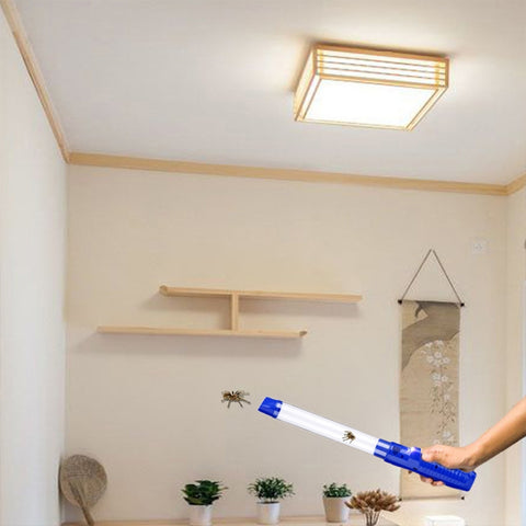 SK818 USB Charging Insects Bugs Suction Traps Electric Pest Spider Catcher with LED Light, SK818 Orange, SK818 Blue