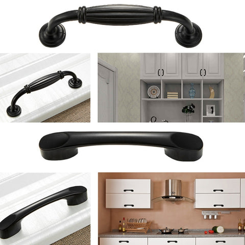 1052-64 Simple Cabinet Door Handle Drawer Wardrobe Zinc Alloy Handle, 1052-64
