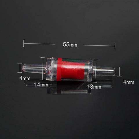 10 PCS Inline Check Valves for Fish Tank Air Pump, Interface: 4mm, 4mm