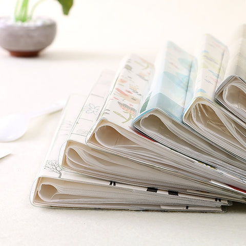3 inch DIY Creativity Insert Type Mini Exquisite Photo Album, Little Swallow Pattern, Baymax Pattern, Red Leaves Pattern, Daisy Pattern, Forest Pattern, Happy Bird Pattern, Duck Pattern, Four Leaf Clover Pattern, Many Trees Dry Pattern                 ...